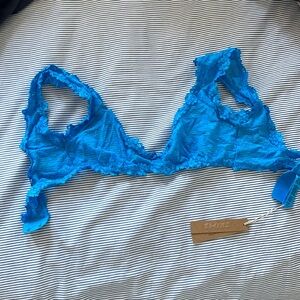 NWT mykonos blue skims bralette cap sleeve